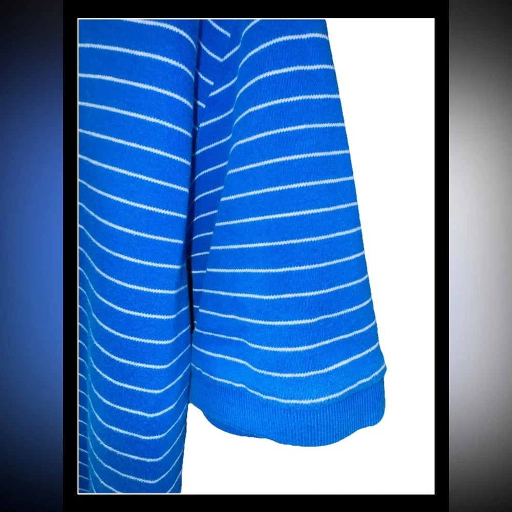 Polo Ralph Lauren Blue Striped Polo Shirt XL Classic Pony Preppy Golf